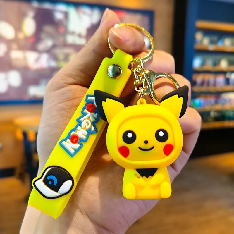 Poke Mischief Face 3D Keychain