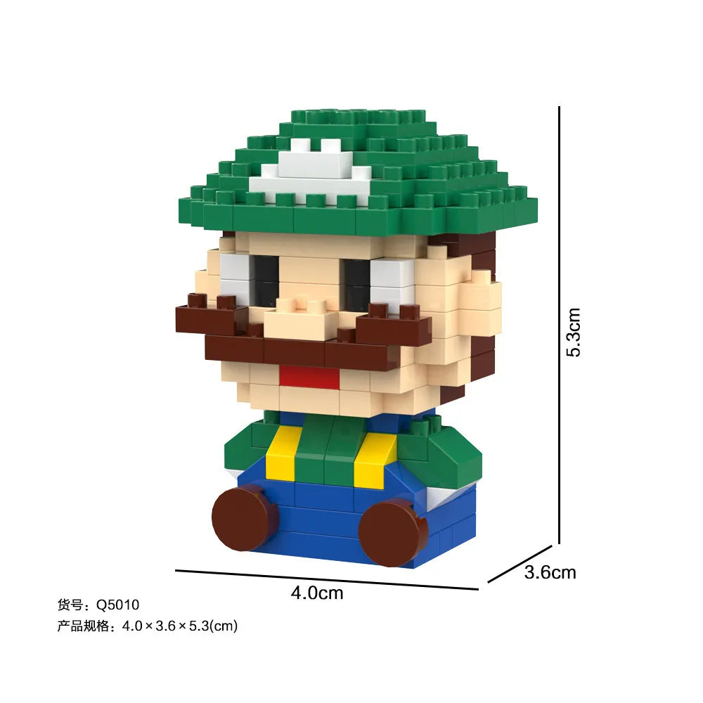 Bricks Anime Micro Building Blocks