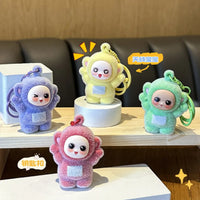 Teletubbies Fuzzy Plush Keychain