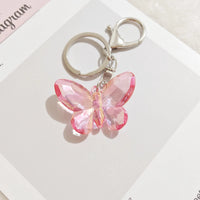 Glimmerwing Butterfly Crystal Keychain
