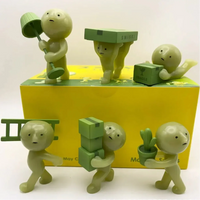 Smiski Moving Series Glow in the Dark Figurines