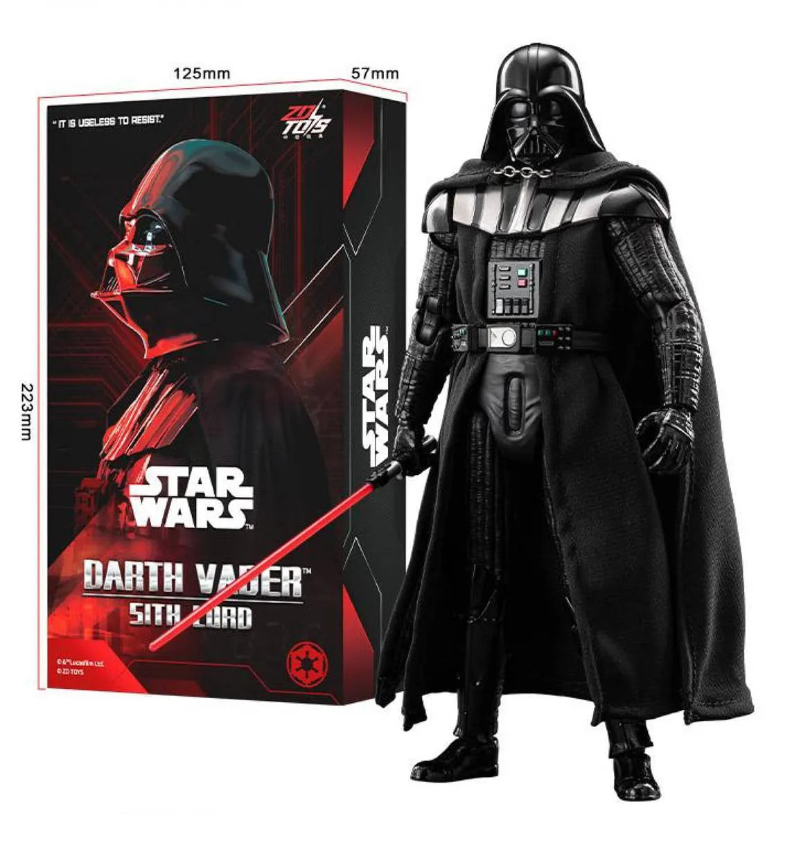 ZD Toys Star Wars RoJ Darth Vader Figure (18 cm)