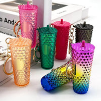 StarBX Glitter Glow Tumbler Keychain