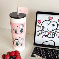 StarBX Peanuts Snoopy Straw Cup (700 ml)