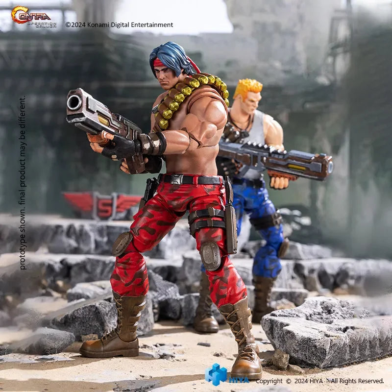 Contra Galuga Lance & Bill Action Figures (16 cm)