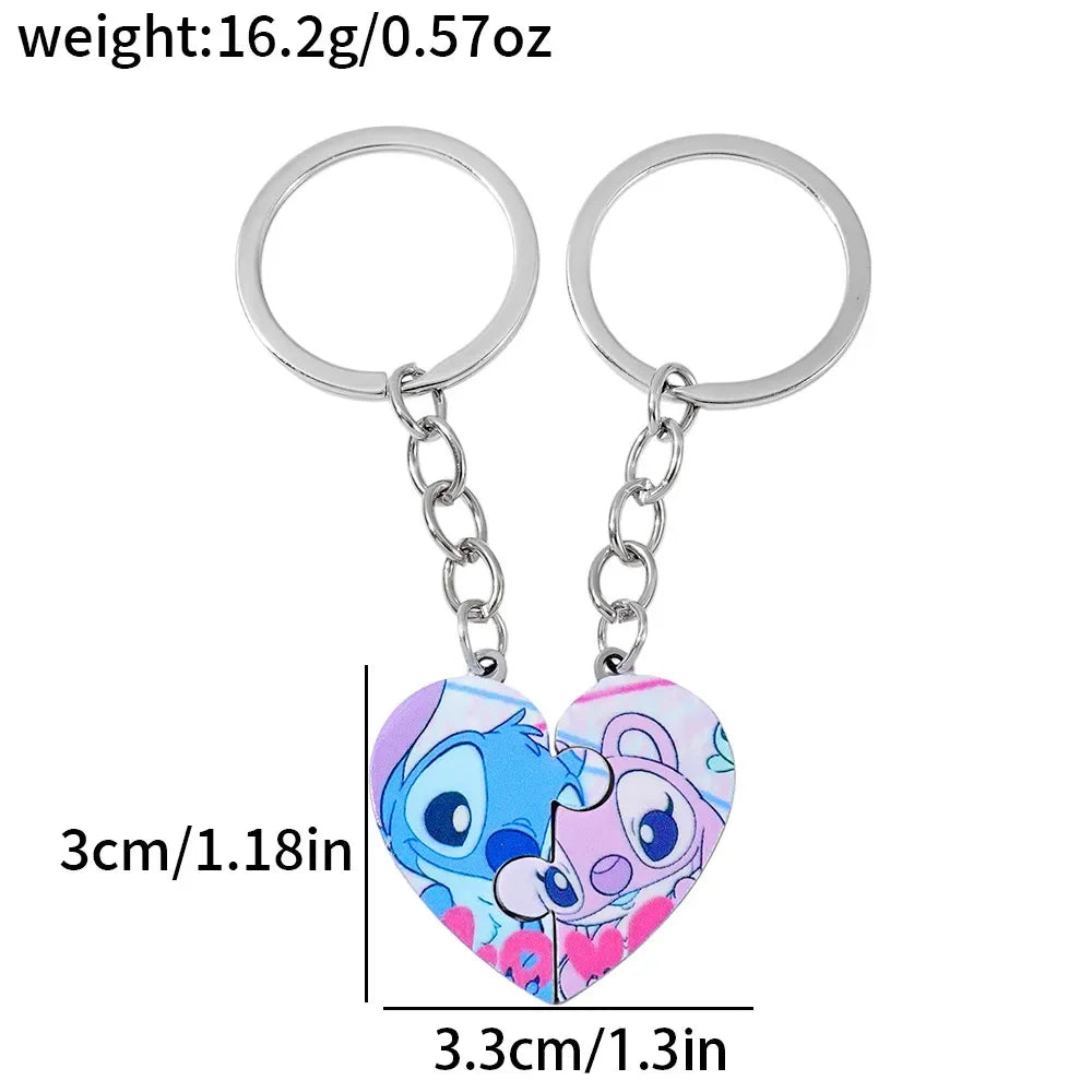 Cosmic Stitch Magnetic Attraction Keychain