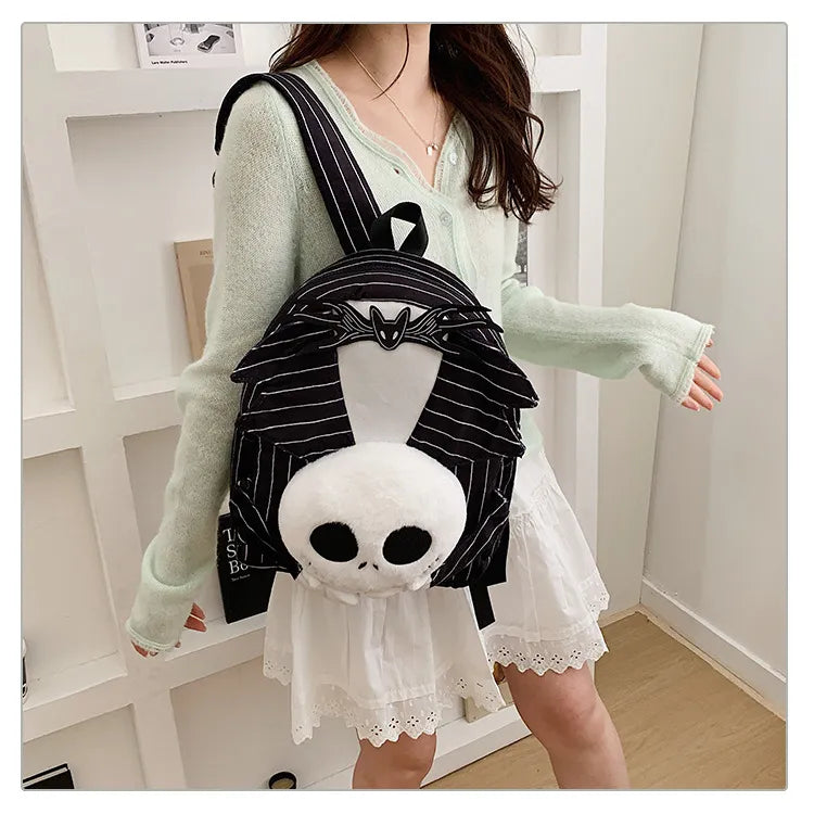 Nightmare Pumpkin King Plush Backpack