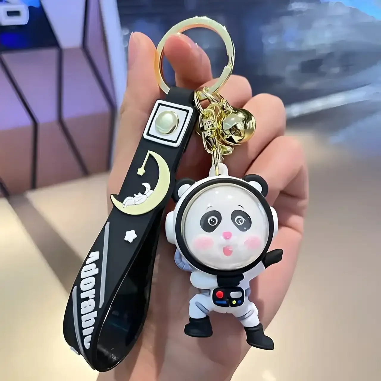 Space Charming Animal Keychain