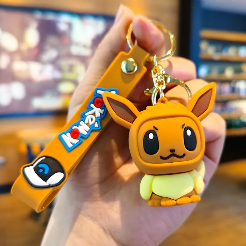 Poke Mischief Face 3D Keychain