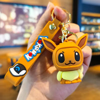 Poke Mischief Face 3D Keychain