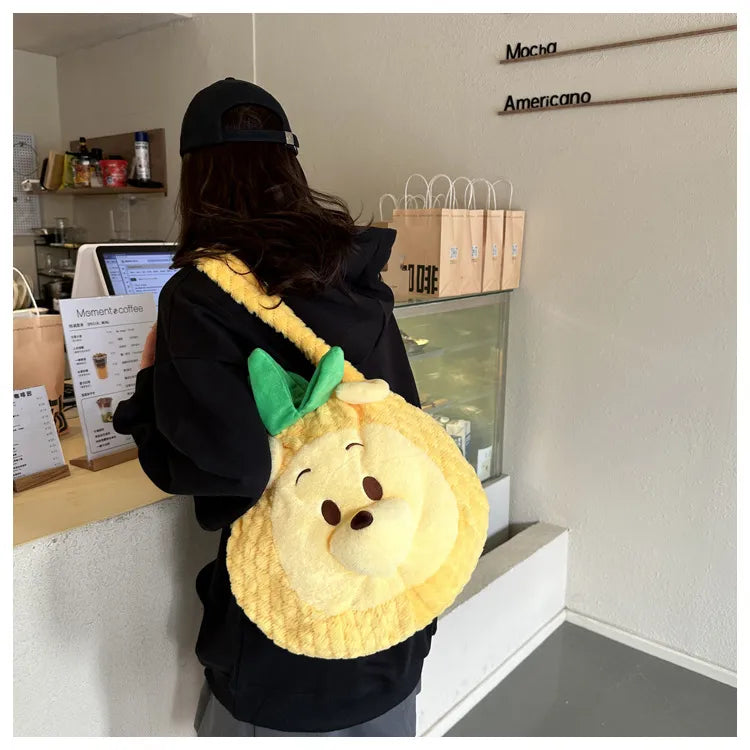 Sweet Pineapple Pooh Tote Bag