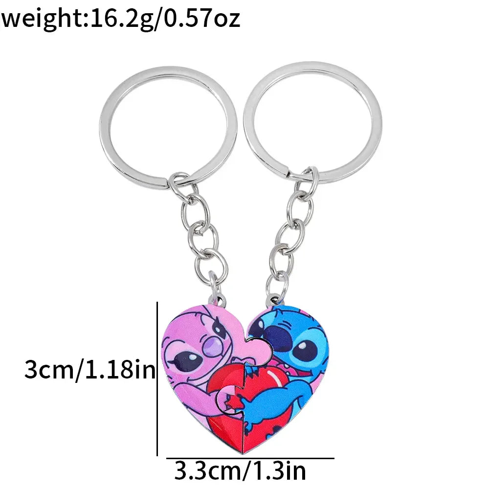 Cosmic Stitch Magnetic Attraction Keychain