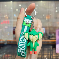 Brainrot Meme Riot Keychain