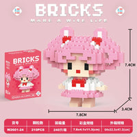 Bricks Anime Micro Building Blocks