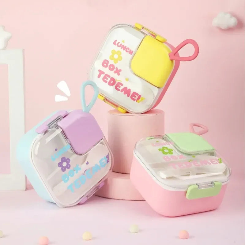 Tedemei Floral Smiles Steel Lunch Box