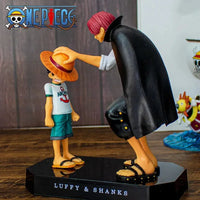 Luffy and Shanks Hat Gift Figurine (19 cm)