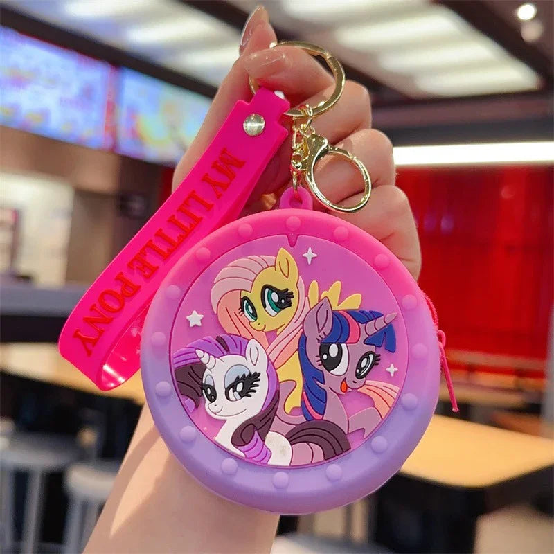 My Little Pony Round Silicone Coin Purse
