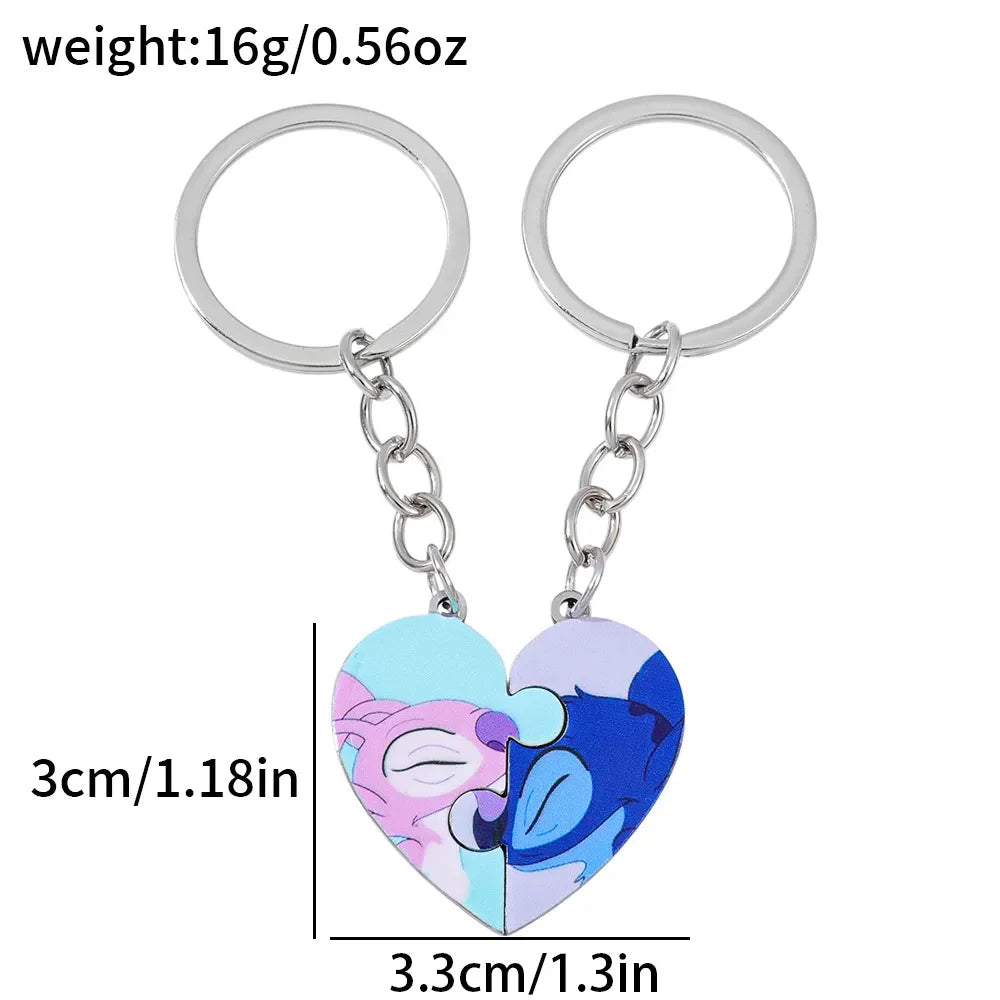 Cosmic Stitch Magnetic Attraction Keychain