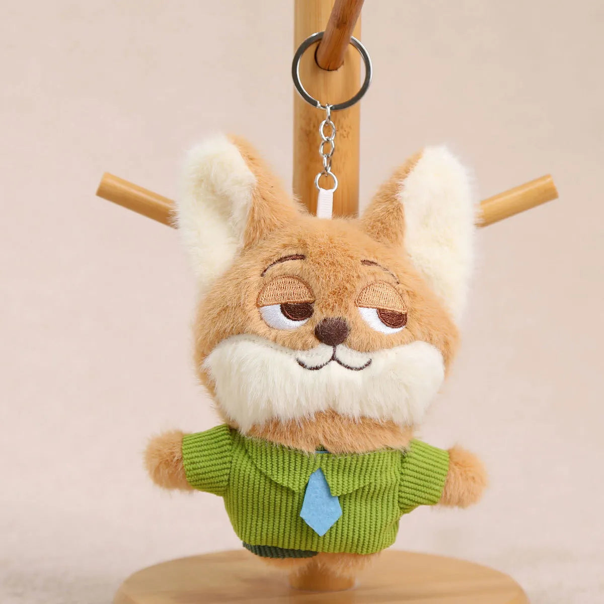 Nick & Judy Expressive Plush Keychain