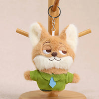 Nick & Judy Expressive Plush Keychain