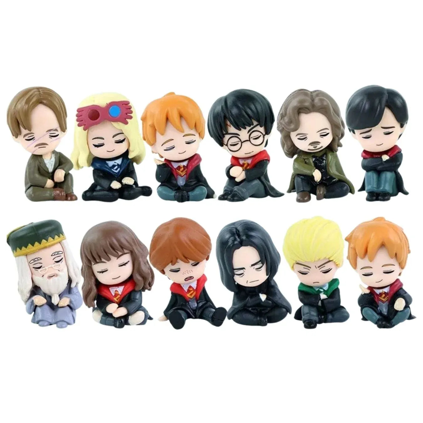Sleeping Harry Potter & Friends Mini Figurines
