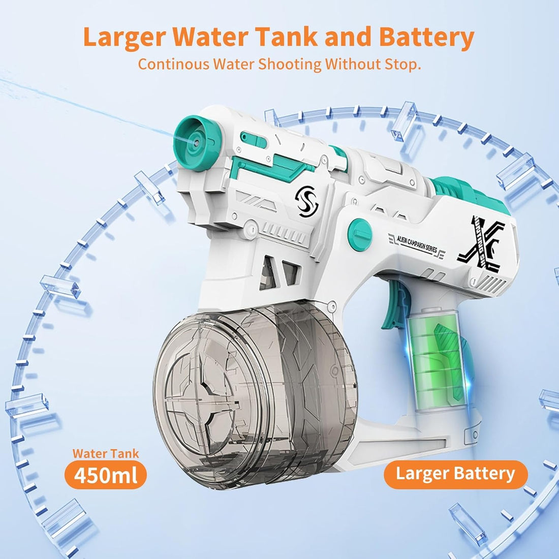 Aqua War Electric High-Speed Water Gun