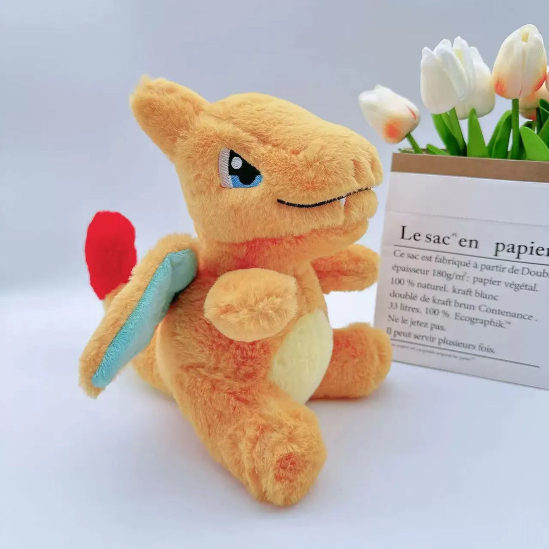 Charizard Soft Rabbit Fur Plush Toy (30 cm)
