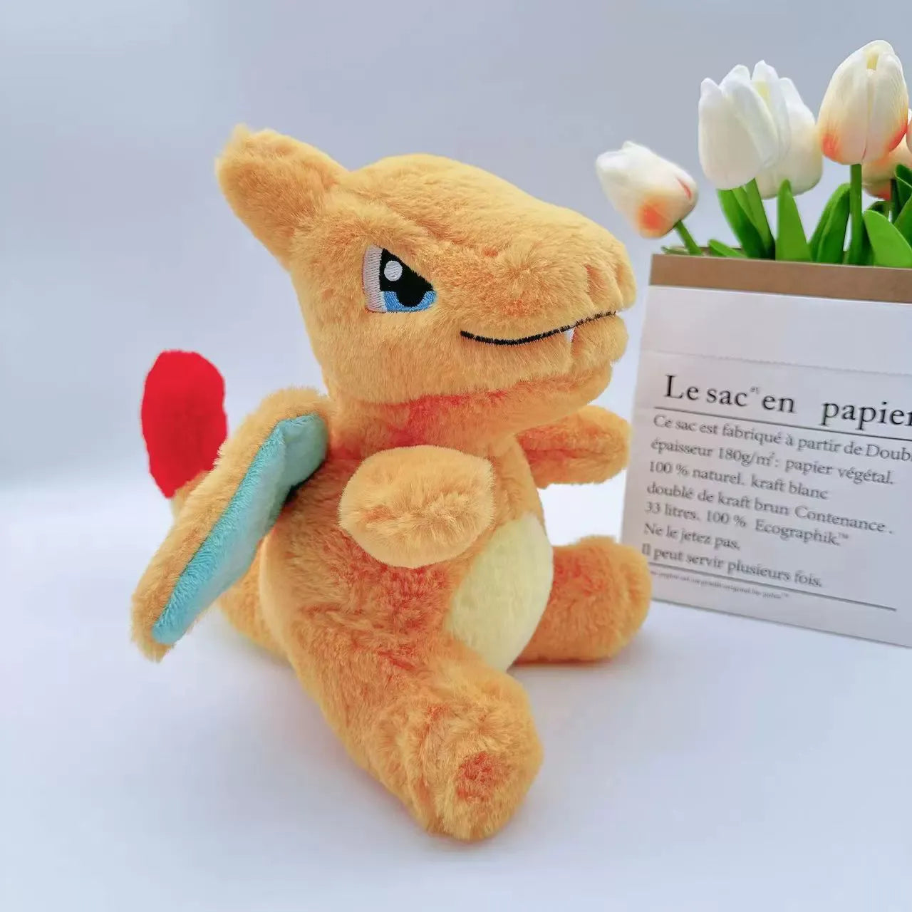 Charizard Soft Rabbit Fur Plush Toy (30 cm)