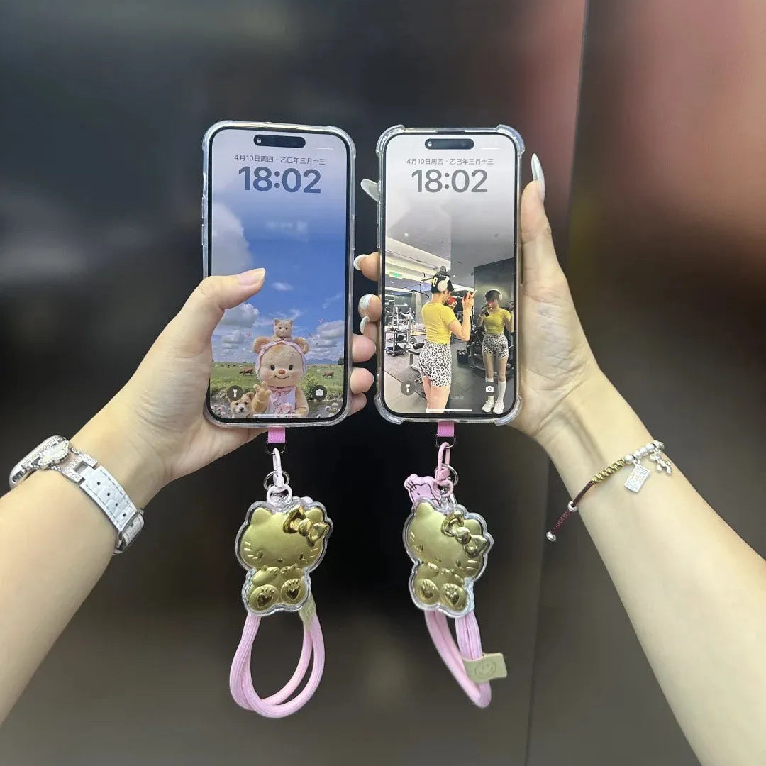 Sanliou Icons 20mg Gold Charm Keychain