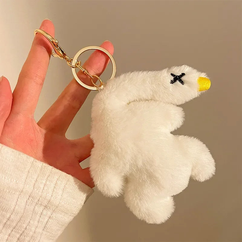 Roast Duck Zen Plush Keychain