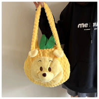 Sweet Pineapple Pooh Tote Bag