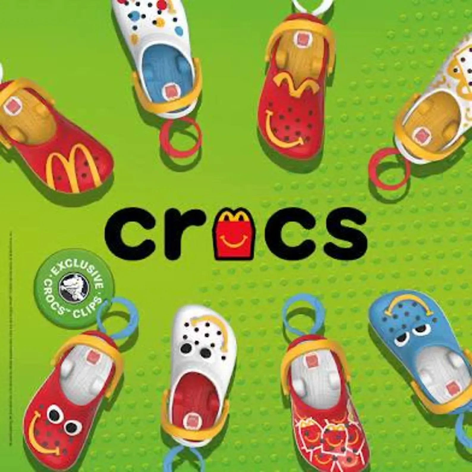 Mini McSlipper Crocs Keychain