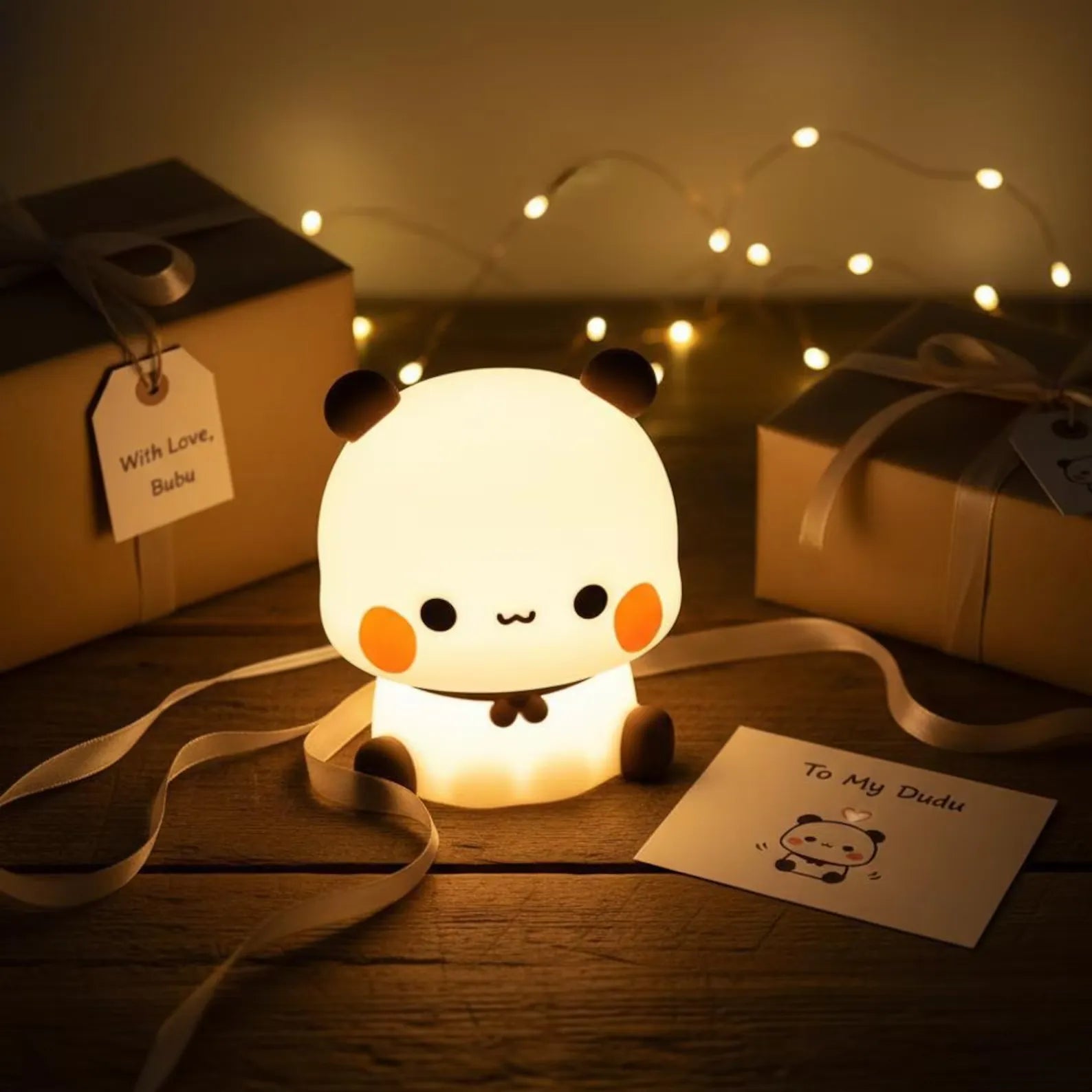 Bubu Dudu Squishy Tap LED Night Light