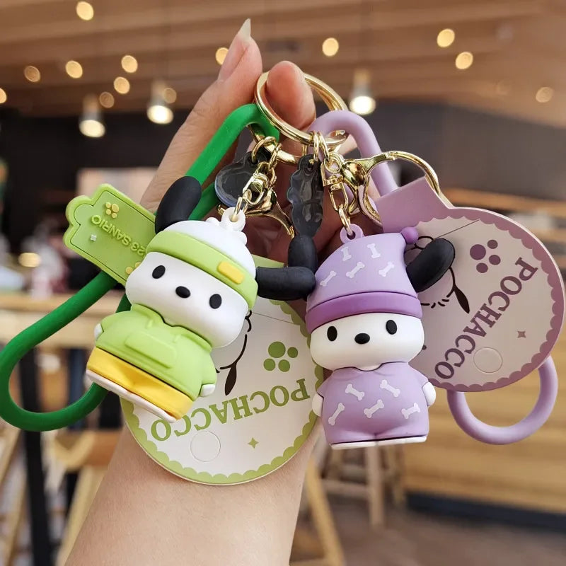Pochako Pup Sunshine Sport Keychain