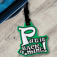 Trendy Travel Themed Luggage Tags