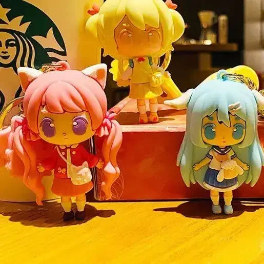 Beautiful JK Girl Cat Ears Keychain