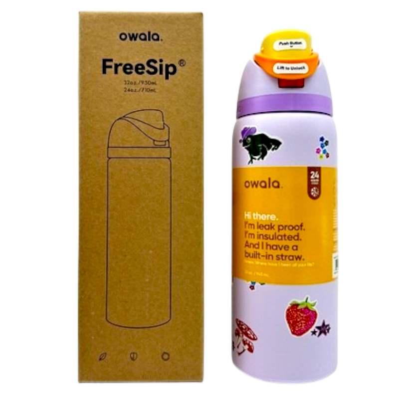 Owala FreeSip Insulated Water Bottle (24 oz/ 32 oz)