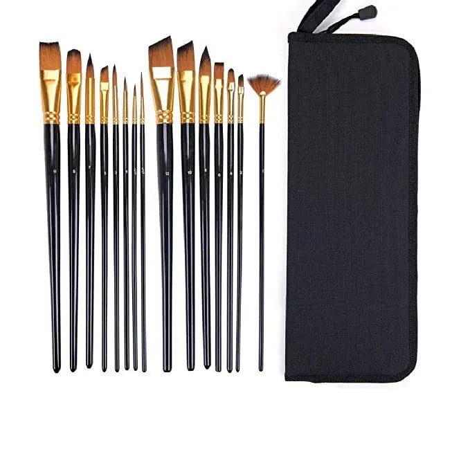 15-Piece Elite Paint Brush & Tool Vault