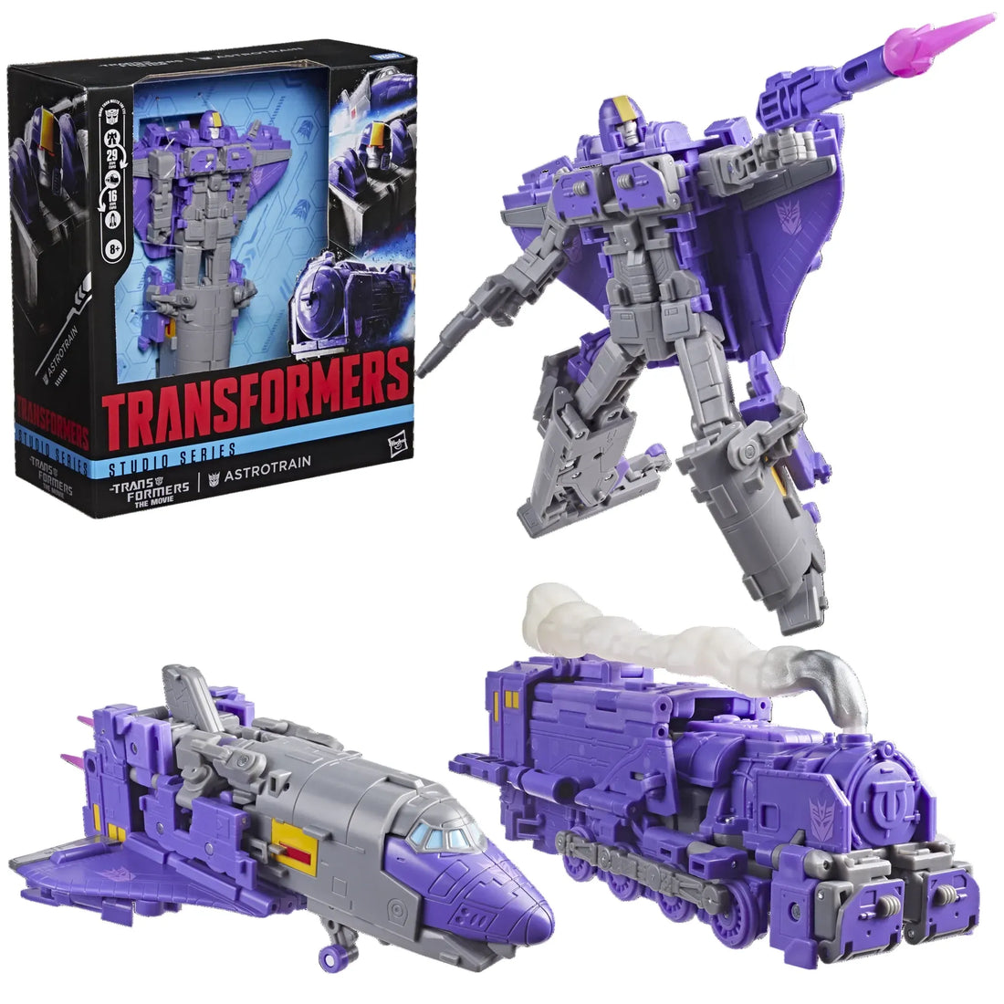 Transformers SS Voyager Class Astrotrain Triple Changer