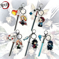 Demon Slayer Nichirin Blade Acrylic Keychain