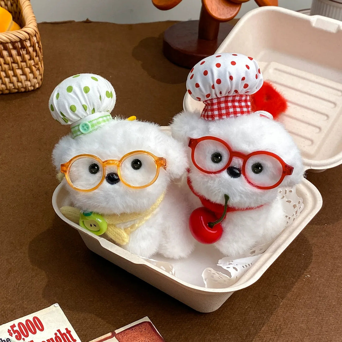 Gourmet Guard Chef Puppy Premium Keychain