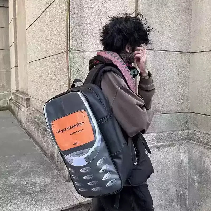 Retro Y2K 3310 Streetwear Backpack