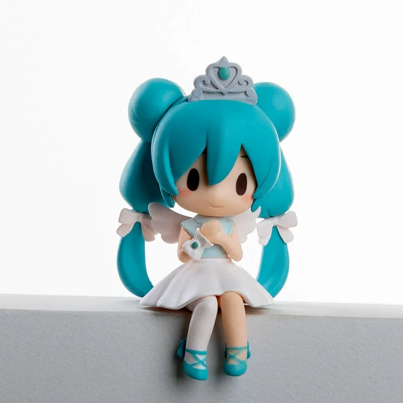 Hatsune Miku Princess & Angel Chibi Sitting Figures (Set of 2)