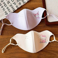 Sanrio Kawaii 3D Breathable Cloud Mask (Set of 5)