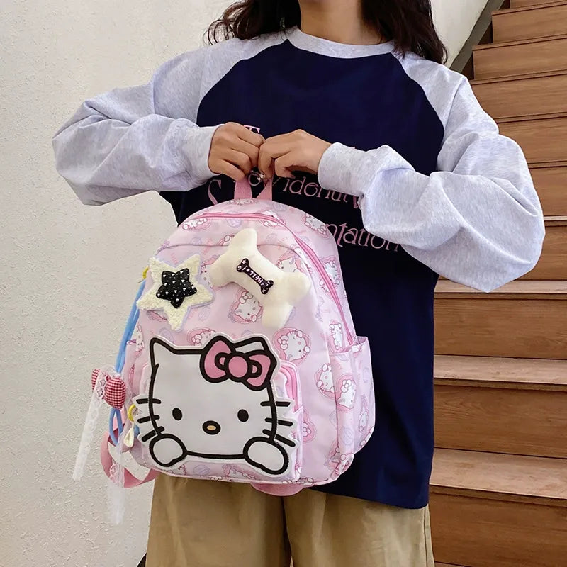 hello kitty campus backpack Hello Kitty Heart Campus Backpack