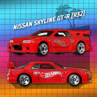 Hot Wheels 80s Exclusive Red Edition Set
