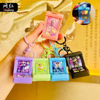 Mini Retro Arcade Fingertip Dance Machine Keychain