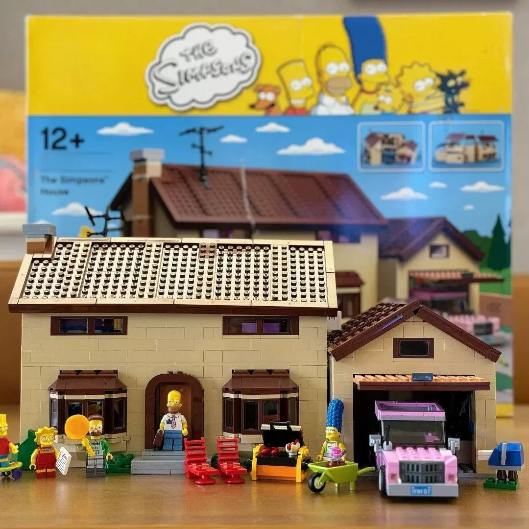 The Simpsons 742 Evergreen Terrace House Building Blocks