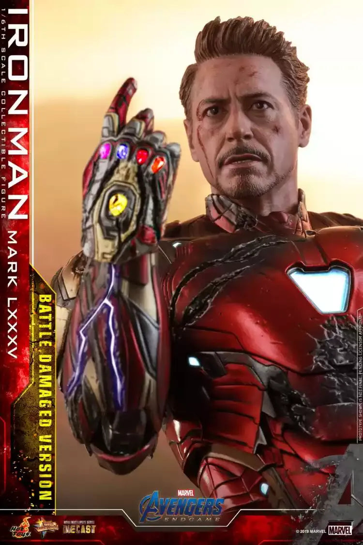 Hot Toys Iron Man Mark LXXXV Battle Damaged Figure