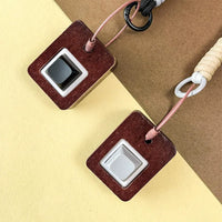 Artisan Wooden Switch Fidget Keychain